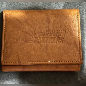 Mens Carolina Panthers Wallet